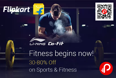 Li-ning, Co-Fit Sports & Fitness Products 30-80% off - Flipkart