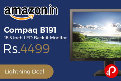 Compaq B191 18.5 inch LED Backlit Monitor