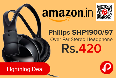 Philips SHP1900/97 Over Ear Stereo Headphone