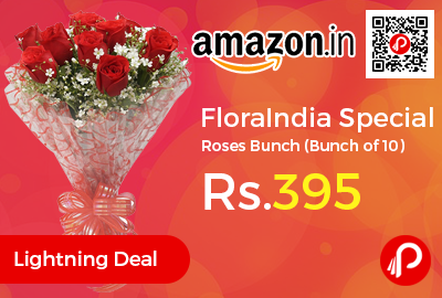FloraIndia Special Roses Bunch