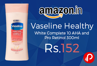 Vaseline Healthy White Complete 10 AHA and Pro Retinol 300ml