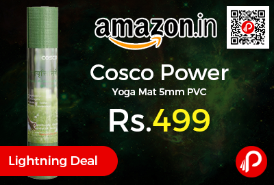 Cosco Power Yoga Mat 5mm PVC