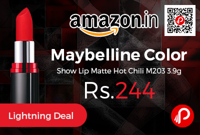 Maybelline Color Show Lip Matte Hot Chili M203 3.9g
