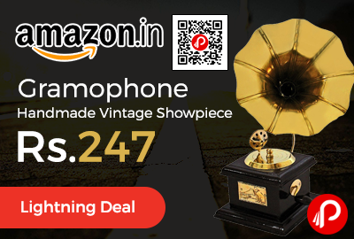 Gramophone Handmade Vintage Showpiece