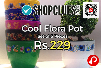 Cool Flora Pot Set of 5 Pieces