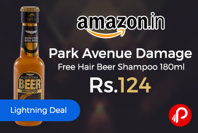 Park Avenue Damage Free Hair Beer Shampoo 180ml