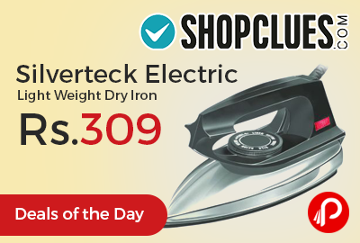 Silverteck Electric Light Weight Dry Iron