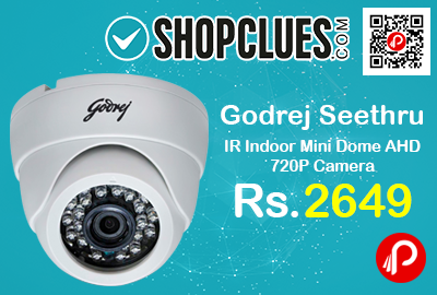 Godrej Seethru IR Indoor Mini Dome AHD 720P Camera