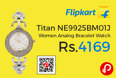 Titan NE9925BM01J Women Analog Bracelet Watch