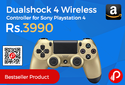 Dualshock 4 Wireless Controller for Sony Playstation 4 at Rs.3990 Only - Amazon