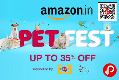Pet Fest Pet Products Upto 35% off - Amazon