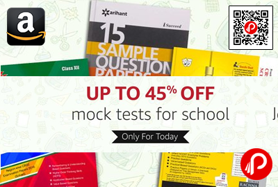 School Mock Test Books Upto 45% off - Amazon