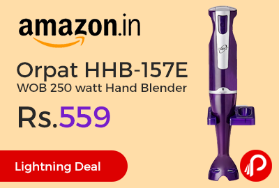 Orpat HHB-157E WOB 250 watt Hand Blender