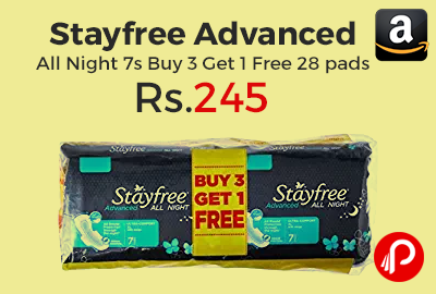 Stayfree Advanced All Night 7s