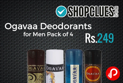 Ogavaa Deodorants for Men Pack of 4