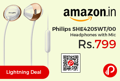 Philips SHE4205WT/00 Headphones