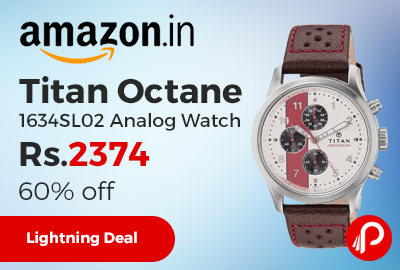 Titan Octane 1634SL02 Analog Watch