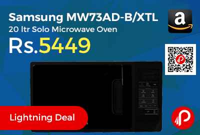 Samsung MW73AD-B/XTL 20 ltr Solo Microwave Oven
