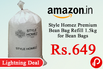 Style Homez Premium Bean Bag Refill 1.5kg for Bean Bags