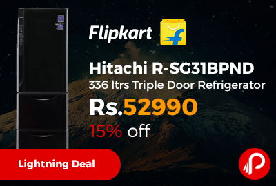Hitachi R-SG31BPND 336 ltrs Triple Door Refrigerator