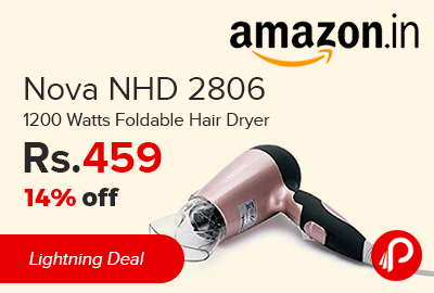 Nova NHD 2806 1200 Watts Foldable Hair Dryer