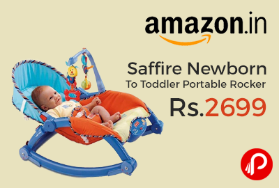 Saffire Newborn To Toddler Portable Rocker