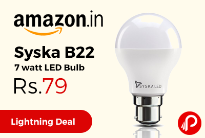 Syska B22 7 watt LED Bulb