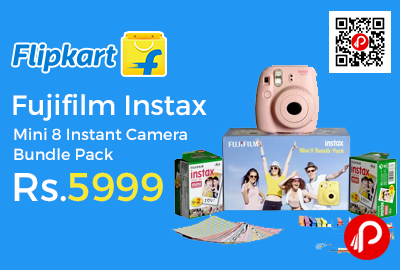 Fujifilm Instax Mini 8 Instant Camera Bundle Pack