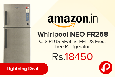 Whirlpool NEO FR258 CLS PLUS REAL STEEL 2S Frost free Refrigerator