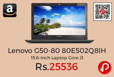 Lenovo G50-80 80E502Q8IH 15.6-inch Laptop Core i3