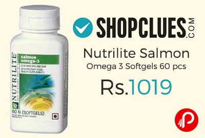 Nutrilite Salmon Omega 3 Softgels 60 pcs