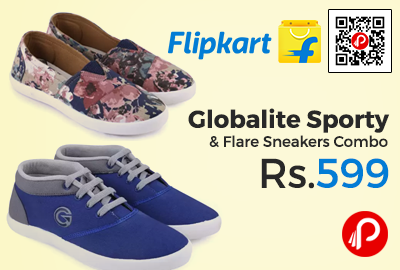Globalite Sporty & Flare Sneakers Combo