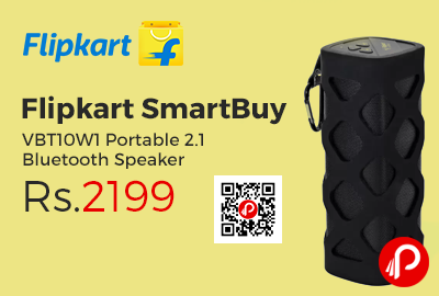 Flipkart SmartBuy VBT10W1 Portable 2.1 Bluetooth Speaker