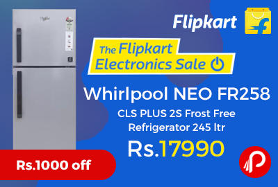 Whirlpool NEO FR258 CLS PLUS 2S Frost Free Refrigerator 245 ltr