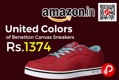 United Colors of Benetton Canvas Sneakers