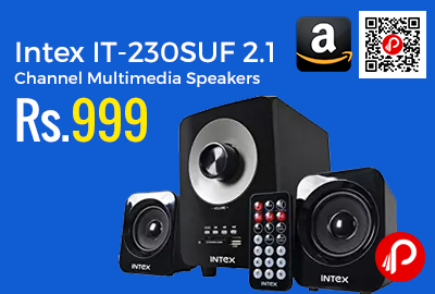 Intex IT-230SUF 2.1 Channel Multimedia Speakers