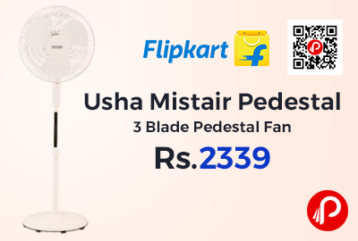 Usha Mistair Pedestal 3 Blade Pedestal Fan