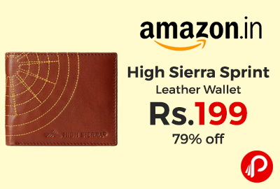 High Sierra Sprint Leather Wallet