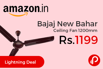Bajaj New Bahar Ceiling Fan 1200mm