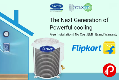 Carrier CycloJet AC Price Starts Rs.29000 Next Generation of Power Cooling