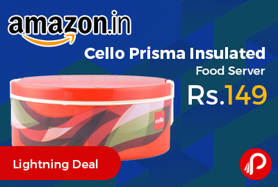 Cello Prisma Insulated Food Server