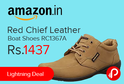 Red Chief Leather Boat Shoes