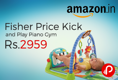 fisher price kick and play piano gym india