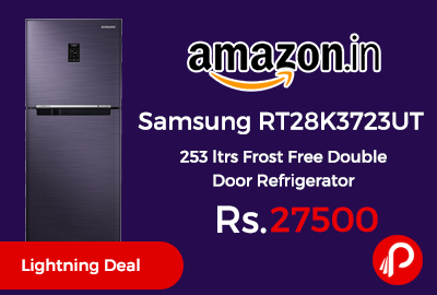 Samsung RT28K3723UT 253 ltrs Frost Free Double Door Refrigerator