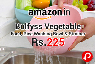 Bulfyss Vegetable, Food, Rice Washing Bowl