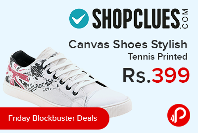 Friday Blockbuster Deals - Canvas Shoes Stylish Tennis Printed