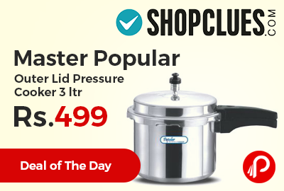 Master Popular Outer Lid Pressure Cooker 3 ltr