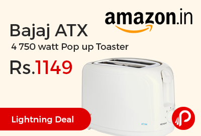 Bajaj ATX 4 750 watt Pop up Toaster