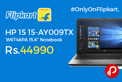 HP 15 15-AY009TX W6T46PA 15.6” Notebook