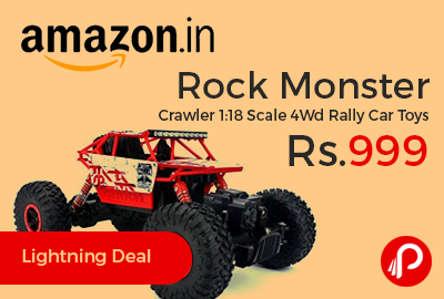 Rock Monster Crawler 1:18 Scale 4Wd Rally Car Toys